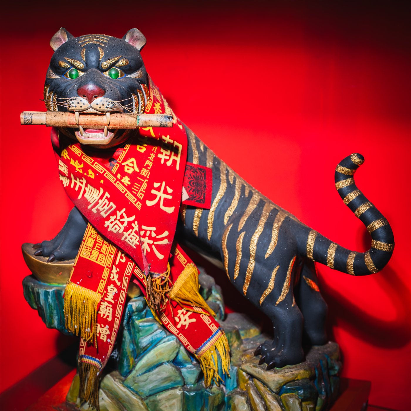 黑虎大將軍神像