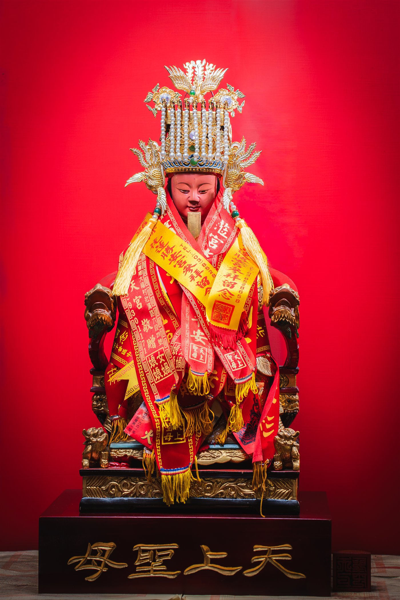 天上聖母神像